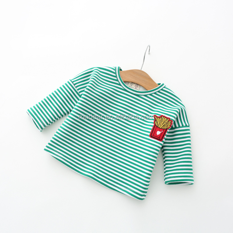 2017 новое поступление детская вязаная одежда пуловер в полоску детские свитера