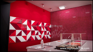 Elegante Banco Espositivo Moderno per Sushi in MDF per Negozi di Alimentari e Design d'Interni per Centri Commerciali - Product Image 6