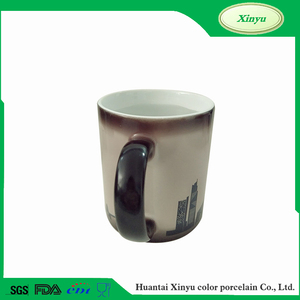 Zibo Xinyu 14 oz fine Bone china tazas de cambio de color con la foto impresión - Product Image 6