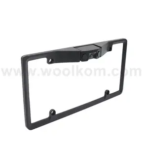 3 em 1 EUA moldura da placa de licença de reconhecimento de sensor de Estacionamento rear view camera backup Com visão Noturna