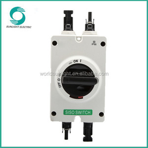 Tuv CE IEC aprobado precio de fábrica todo tipo de IP66 impermeable cc 1000 V 20A a 63A <span class=keywords><strong>desconexión</strong></span> del interruptor aislador - Product Image 1