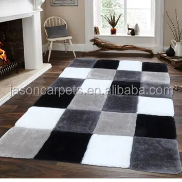 living room carpet 3d shaggy solid color area rug