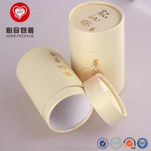 Tái chế lá vàng logo vòng giấy hộp xi lanh/Quảng Châu tông giấy canister bao bì/Giá Rẻ gia vị container bán buôn - Product Image 4