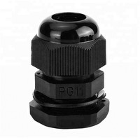 Presse-étoupe M30 noir en nylon plastique anti-poussière étanche IP68 pour vente en gros