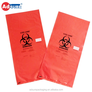 Autoclavable résistant sac rouge/PE danger Biologique Autoclave Sacs/Laboratoires Sac de Déchets Médicaux - Product Image 1