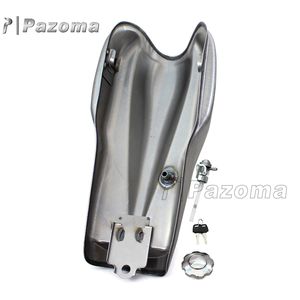 אופנוע 10L 2.6 גלון שמן תיבת דלק טנק עבור הונדה קוואסאקי/סוזוקי/ימאהה RD50/RD350/RD400/R100 R סדרה - Product Image 4