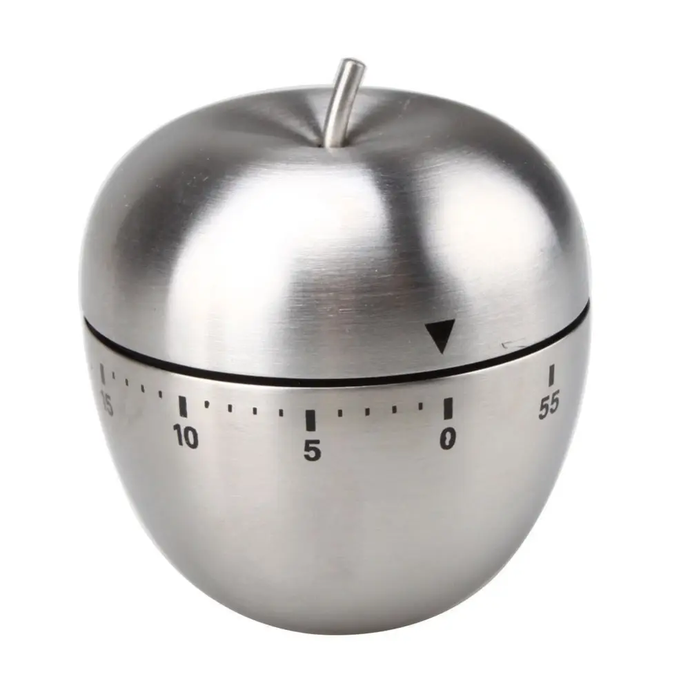 Приятный дизайн 60 мин механический таймер сигнализации Apple Форма Кухня Кулинария Таймер