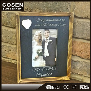 Diverses Formes Et Tailles Ardoise <span class=keywords><strong>Pierre</strong></span> Funia <span class=keywords><strong>Photo</strong></span> Cadre Famille - Product Image 1