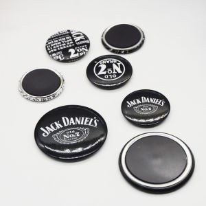 <strong>Jack</strong> <strong>Daniels</strong> Unique Designer Beading for Jewelry Making Round Doublet Cabochon Loose Gemstones Artisan Crafting Fridge Magnet - Product Image 4