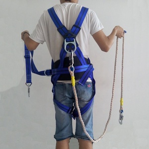 Attrezzo Manuale di Sicurezza Blu <span class=keywords><strong>a</strong></span> 5 Punti per Protezione Completa del Corpo, Regolabile - Product Image 2