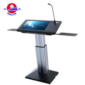 Hiện Đại Thông Minh Lớp Học Và Văn Phòng Kỹ Thuật Số Giảng Dạy Podium <span class=keywords><strong>Microphone</strong></span> Hội Nghị Podiums Với Loa - Product Image 2