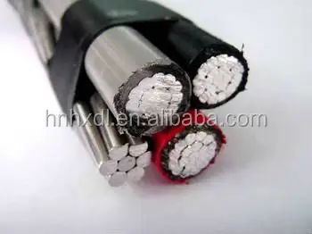 0.6/1kv Aluminium Twisted Cable ABC Aerial Bundle Cable Service drop wire cable
