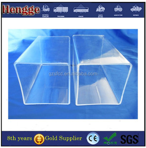 Probe wird gesendet werden Extrudierten Klar Kunststoff Platz Acryl Rohr - Product Image 5