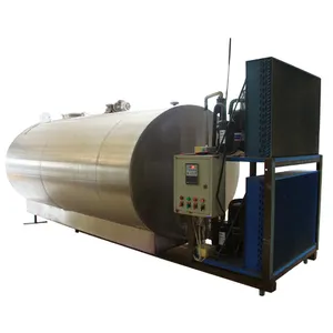 high quality stainless steel raw milk refrigerate tank cooler equipment