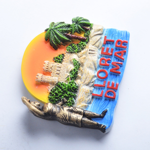 Imán de Resina 3D con Logotipo Personalizado, Recuerdo Marino de Playa, Imán de Resina para Refrigerador, Venta Caliente, para Decoración del Hogar - Product Image 3