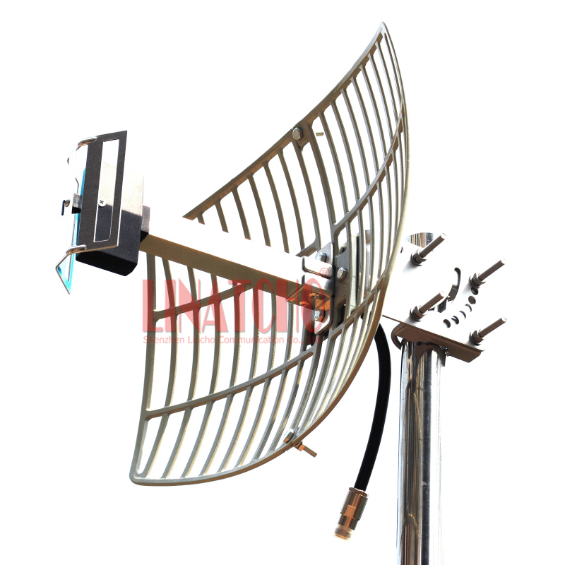 2.4ghz wifi a lungo raggio antenna parabolica 24 griglia