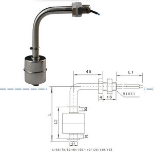FAST SENSOR Wholesale Stainless Steel Top Mounting 24V DC Liquid Level Sensor/Float <b>Switch</b> for Energy Storage Container - Product Image 5