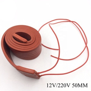 180W 12V Điện Sưởi Ấ<span class=keywords><strong>m</strong></span> Yếu Tố Linh Hoạt Silicone Cao Su Strip Nóng Cho Ống - Product Image 4