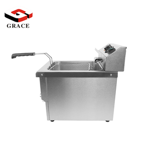Nouvelle friteuse électrique à induction en acier inoxydable GRACE pour cuisine industrielle et restaurant, <span class=keywords><strong>12L</strong></span>, garantie 1 an - Product Image 4