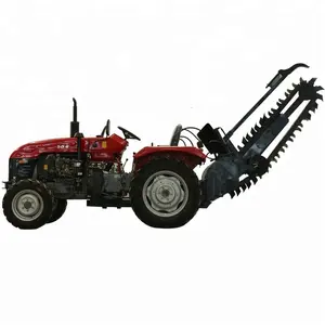 Tractor Trenching Machine Aftakas Aangedreven Ketting Trencher Voor Verkoop