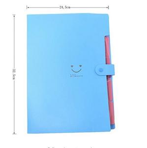 Sáng tạo nhiều lớp A4 PP In Màu Tập Tin túi Organ Túi Vali A4 Mở Rộng Thư Mục Tập Tin Nhựa Pocket Thư Mục - Product Image 1