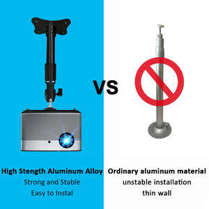 Best Buy Chất Lượng Cao Hợp Kim Nhôm Máy Chiếu Gắn Trần Cho Máy Chiếu Black Friday - Product Image 4