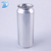 Boîtes de conserve vides pour bière, boîtes de conserve fines de 500 ml en aluminium pour boissons avec impression personnalisée
