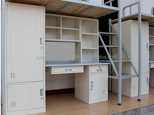 <span class=keywords><strong>Adolescent</strong></span> mode <span class=keywords><strong>lit</strong></span> <span class=keywords><strong>superposé</strong></span> en métal avec des vêtements armoire - Product Image 3