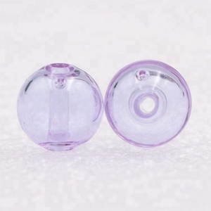Perles rondes de <span class=keywords><strong>verre</strong></span> 4mm, 8mm/10mm/12mm/14mm/16mm, bijoux ajourés <span class=keywords><strong>en</strong></span> <span class=keywords><strong>verre</strong></span> soufflé, pour Bracelet, arôme, huile essentielle - Product Image 3