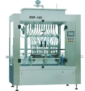 Fully Auto Plastic Bottle Oil Packing Machine for Viscous Liquid / Olive Oil Filling Machine