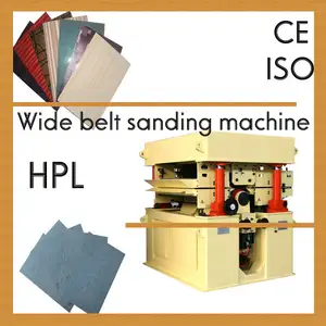 Yüksek basınçlı laminat fırçalama makinesi/HPL taşlama makinesi/zımpara makinesi için HPL geri