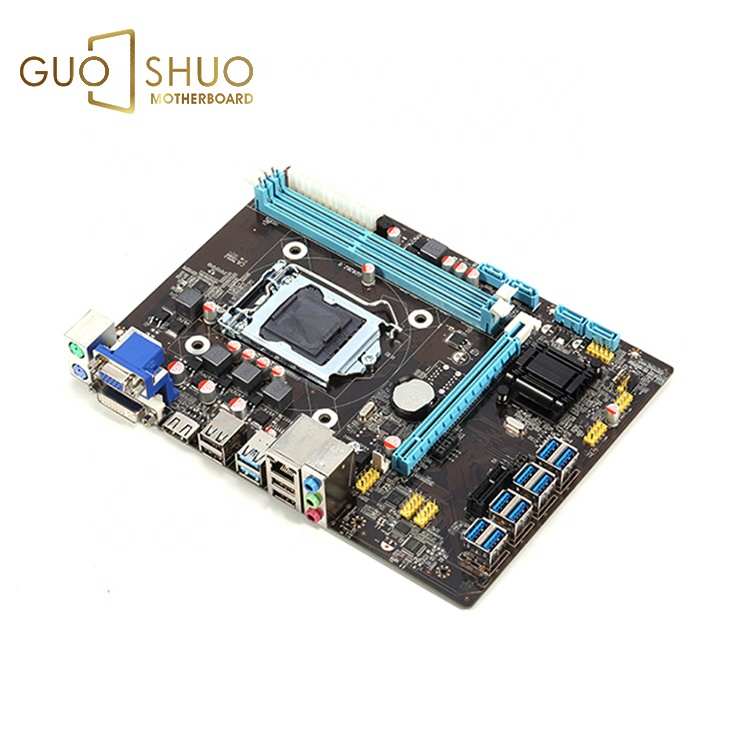 2019 New Kép Kênh Ddr3 X 2 Chính Hội Đồng Quản Trị 1150 Mainboard B85 Pc Với Usb3 X2 Usb2 X6 Vga Dvi