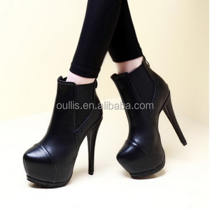 Elegante di alta piattaforma stivaletti per la <span class=keywords><strong>donna</strong></span> PQ4089 - Product Image 1