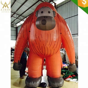 Dễ Thương Inflatable Khỉ/Gorilla Linh Vật Cho Trang Trí Ngoài Trời - Product Image 5