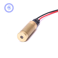 Module de diode laser à point vert focalisable 532nm 50mw 3v-5v