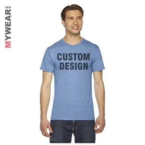 Custom t shirt t-shirt cut and sew t shirts blue new fabric american fancy design