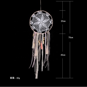 28cm y 20cm y 15cm hecho a mano hermoso de la venta caliente sueño catcher grandes colgando de la pared de plumas - Product Image 5
