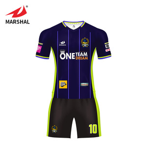 Factory outlet wholesale <strong>football</strong> shirts set make <strong>your</strong> <strong>own</strong> <strong>design</strong> soccer <strong>kits</strong> short sleeve soccer jersey. sublimation printing quick dry breathable and never fade