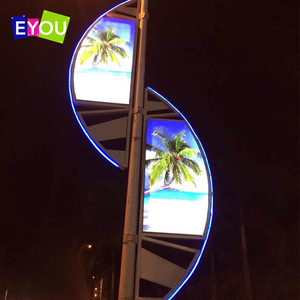 Hộp Đèn Quảng Cáo Ngoài Trời Đường Cực Quảng Cáo Màu Sắc Phù Hợp Với Hộp Đèn - Product Image 4