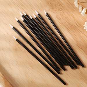 <span class=keywords><strong>Pinceau</strong></span> à eye-liner jetable à tête en nylon, applicateur de crayon à lèvres, <span class=keywords><strong>pinceau</strong></span> de maquillage fin - Product Image 4