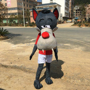 Costume da Mascotte <span class=keywords><strong>Divertente</strong></span> di Grande Lupo Cartoon di Funtoys - Product Image 6