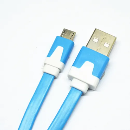 High Quality Flat Micro USB Data Transfer Cable Charging Cable For Android