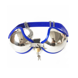 NUEVO Dispositivo de <span class=keywords><strong>Castidad</strong></span> para Mujer, Completamente Ajustable, de Acero Inoxidable, con <span class=keywords><strong>Candado</strong></span> - Product Image 6