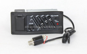 Professionele <span class=keywords><strong>4</strong></span> Band Akoestische Gitaar Voorversterker Versterker Eq7545r Pickup Aansluitdraad 2.5Mm Snaarinstrumenten Onderdelen Accessoires - Product Image 2