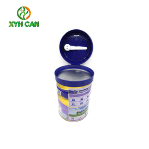 Large 800g-1000g Metal Food <strong>Can</strong> Empty <strong>Tin</strong> with Powder <strong>Milk</strong> Shape for Sugar Tea Candy Cookie Storage Gifting Logo Printed - Product Image 6
