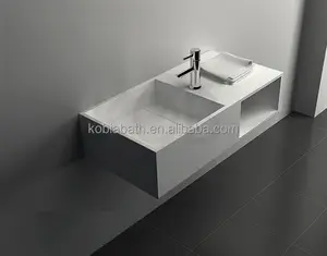 Luxus naturstein hängen designer waschbecken
