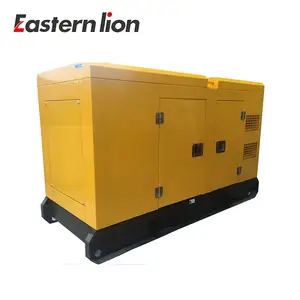 Easternlion Generator Diesel Senyap, 30kw 38kva Dirancang Oleh Denyo 3 Fase 400V Alternator Tanpa Sikat Pendingin Air