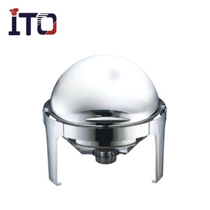 Calentador de comida pequeño y automático, vajilla plateada de lujo para frotar platos - Product Image 2
