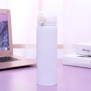 sublimation blanks tumblers insulated vacuum coffee enamel travel mug water bottle supplier wholesale 15 oz 11oz 8oz white