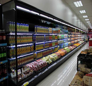 Exhibidor Refrigerador Multideck para Frutas y Verduras con Apertura Frontal y Sistema de Pulverización de Agua para Supermercado - Product Image 4